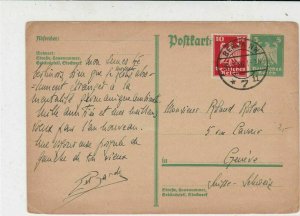 Germany 1926  Berlin N.W.Cancel Friendly Stamp Card to Geneva Swiss Ref 35018