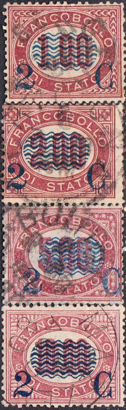 Italy #37-44   Used Set