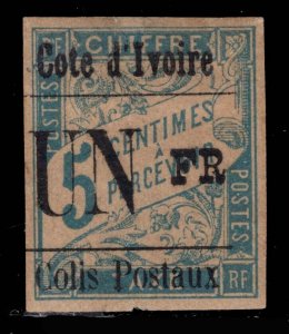 MOMEN: FRENCH IVORY COAST SC # Q15 1903 MINT OG H $110 LOT #68960*