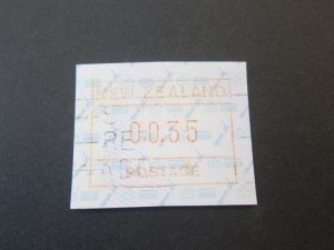 New Zealand 1986 Frama Map $35c FU