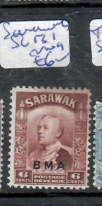 SARAWAK  6C BROOKE BMA  SG 131  MOG        P0307 H