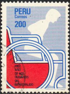 Peru #772 Used