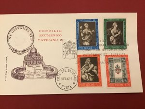 Vatican 1962 Concilio Ecuménico Vaticano First Day Cover  Postal Cover R42343