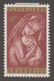 Rwanda 138 Madonna 1965