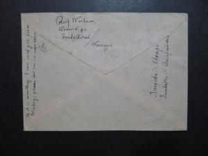 Norway 1949 Cover to Tyskland - Z10263