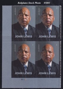 BOBPLATES #5801 John Lewis Plate Block VF MNH~See Details for #s/Pos