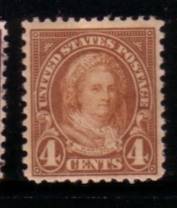 US#556 (MH) CV $19.50