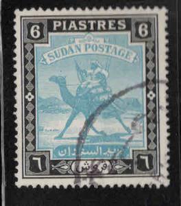 SUDAN Scott 90 used Camel Mail