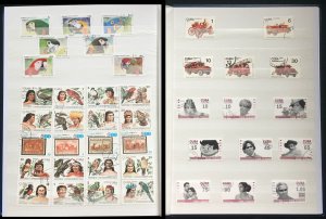 COLLECTION OF CUBA STAMPS IN AN ALBUM - 230 STAMPS - ALL SETS