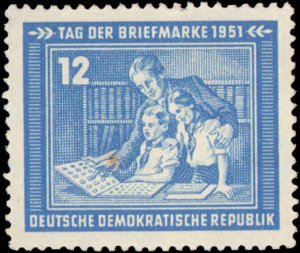 1951 Germany DDR  #91, Complete Set, Hinged