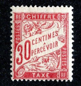 `1894 France  Sc # J35 mvlh* cv. $475 ( 2386 WX )
