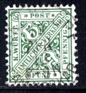 German States Wurttemberg Scott # O98, used