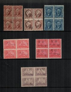 US  6 used  blocks revenues