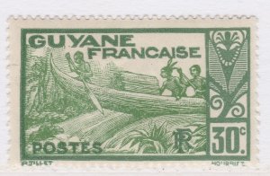 1929-38 French Colony Guyana 30cMH* Stamp A22P13F8489-