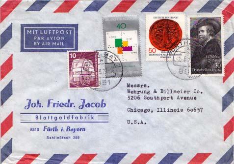 Germany, Airmail, Trains, Art