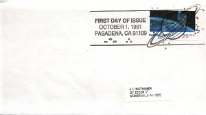 US FIRST DAY COVER SPACE EXPLORATION EARTH LANDSAT 1991