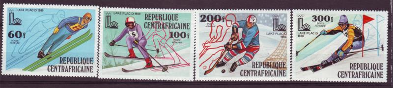 J15490 JLstamps 1979 central africa rep set mh #c216-9 sports