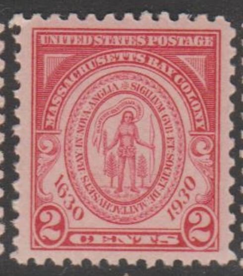 U.S. Scott #682 Massachusetts Bay Colony Stamp - Mint NH Single