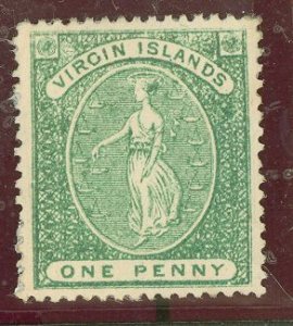 Virgin Islands #3 Unused Single