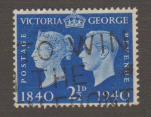 Great Britain 256 King George VI and Queen Victoria