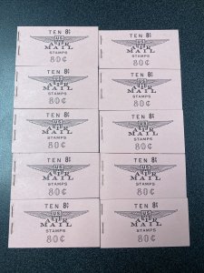 ( 10 Books ) BKC9 - 8c Capital Book Of 10 MNH