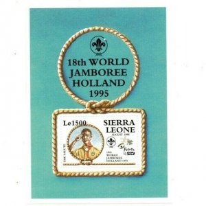 Sierra Leone 1995 - Boy Scouts, Jamboree - Souvenir Sheet - Scott 1810 - MNH
