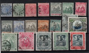 Barbados QV-KEVII fine used collection to 10d WS35872