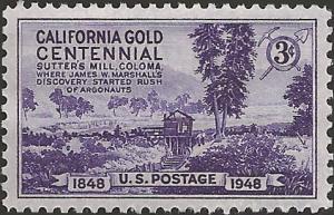 # 954 MINT NEVER HINGED CALIFORNIA GOLD CENTENNIAL