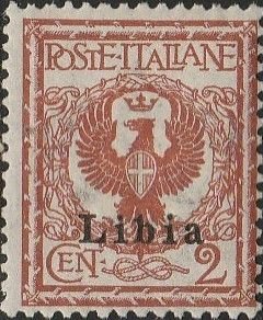 Libya, #2 Mint Hinged From 1912-22