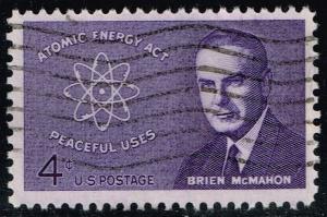 US #1200 Sen. Brien McMahon; Used (0.25)