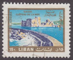Lebanon C487 Castle of the Sea, Saida 1966