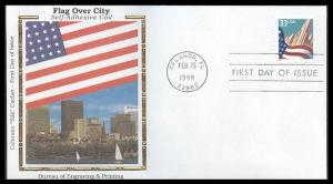 #3281 Flag Over City Colorano FDC