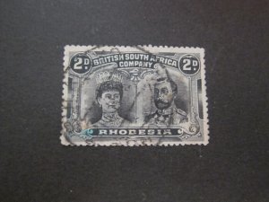 Rhodesia 1910 Sc 103 FU