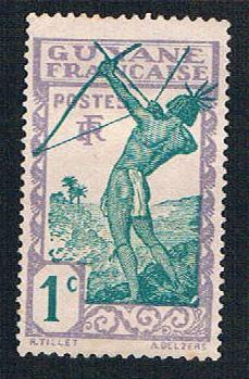French Guiana 109 MLH Carib Archer (BP0892)