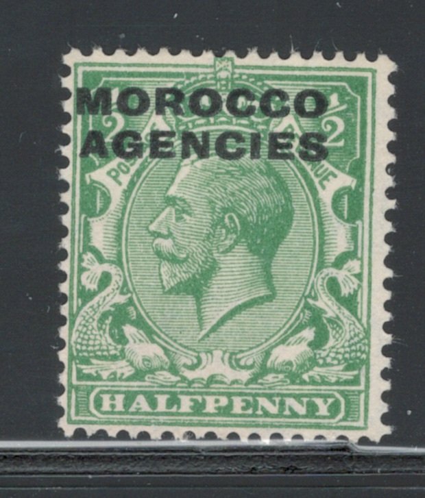 Great Britain Offices Morocco 1935 Overprint 1/2 Scott # 230 MH NG