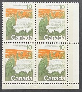 Canada 594iv Corner Block LR VF MNH