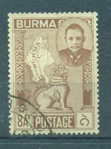 Burma sc# 89 used cat value $.25