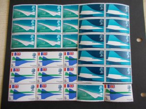 GB Wholesale Offer 1969 First Flight of Concorde x 10 Sets Superb U/M & FREE p&p