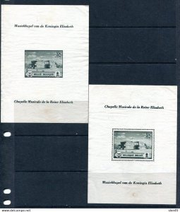 Belgium 1941 2 Souvenir Sheets Mint Mi Block 13-14 13307