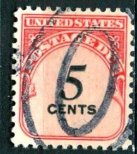 USA; 1959: Sc. # J93. O/Used Single Stamp