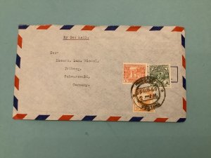 Burma 1949 Sea Mail to Germany  Stamps Cover R41617