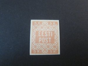 Estonia 1918 Sc Sc 1 MNH