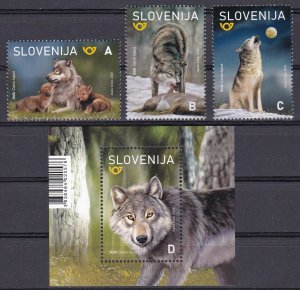 Slovenia, Fauna, Animals MNH / 2022