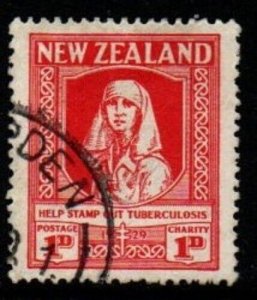 NEW ZEALAND SG544 1929 ANTI- TUBERCULOSIS FUND USED