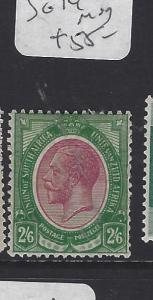 SOUTH AFRICA  (PP1810B)  KGV  2/6      SG  14      MOG