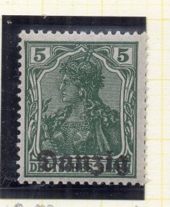 Germany Danzig 1920s Early Issue Fine Mint Hinged 5pf. Optd NW-226278