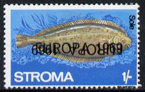 Stroma 1969 Fish 1s (Sole) perf single with 'Europa 1969'...