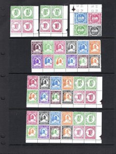 A COLLECTION OF GERALD KING SNARK ISLAND FANTASY PERFIN 'STAMPS'