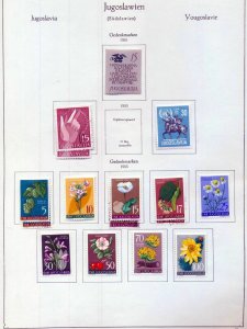 Yugoslavia 1955/62 MNH MH Used Flowers Wildlife Collection(50+Items) (H00227)