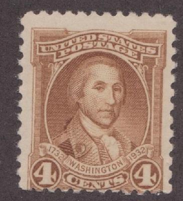 709 Washington Avg-Fine MNH Single 